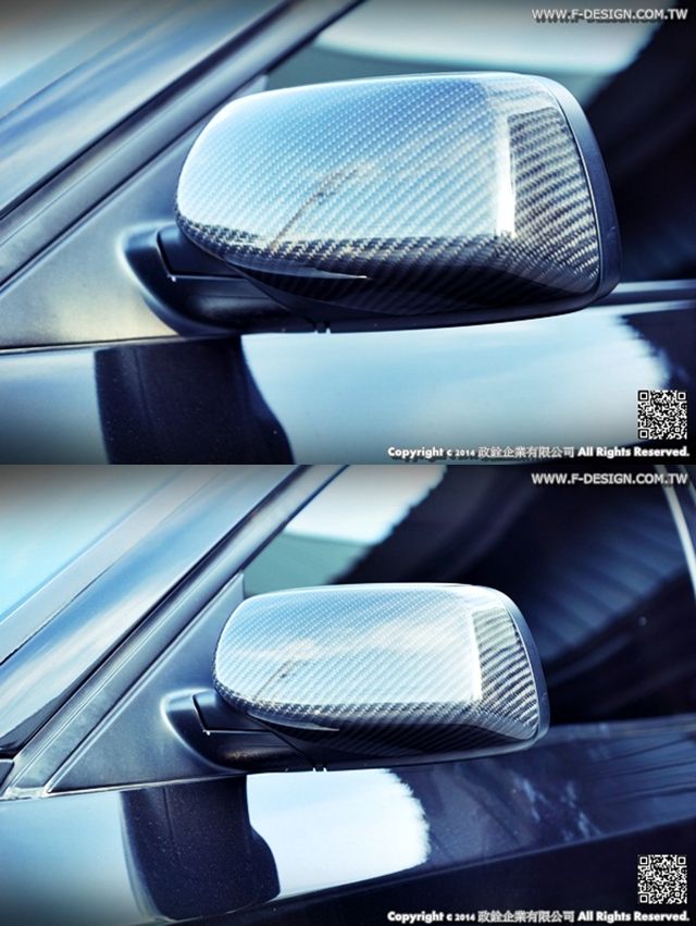 BMW E60 OEM mirror cover 02